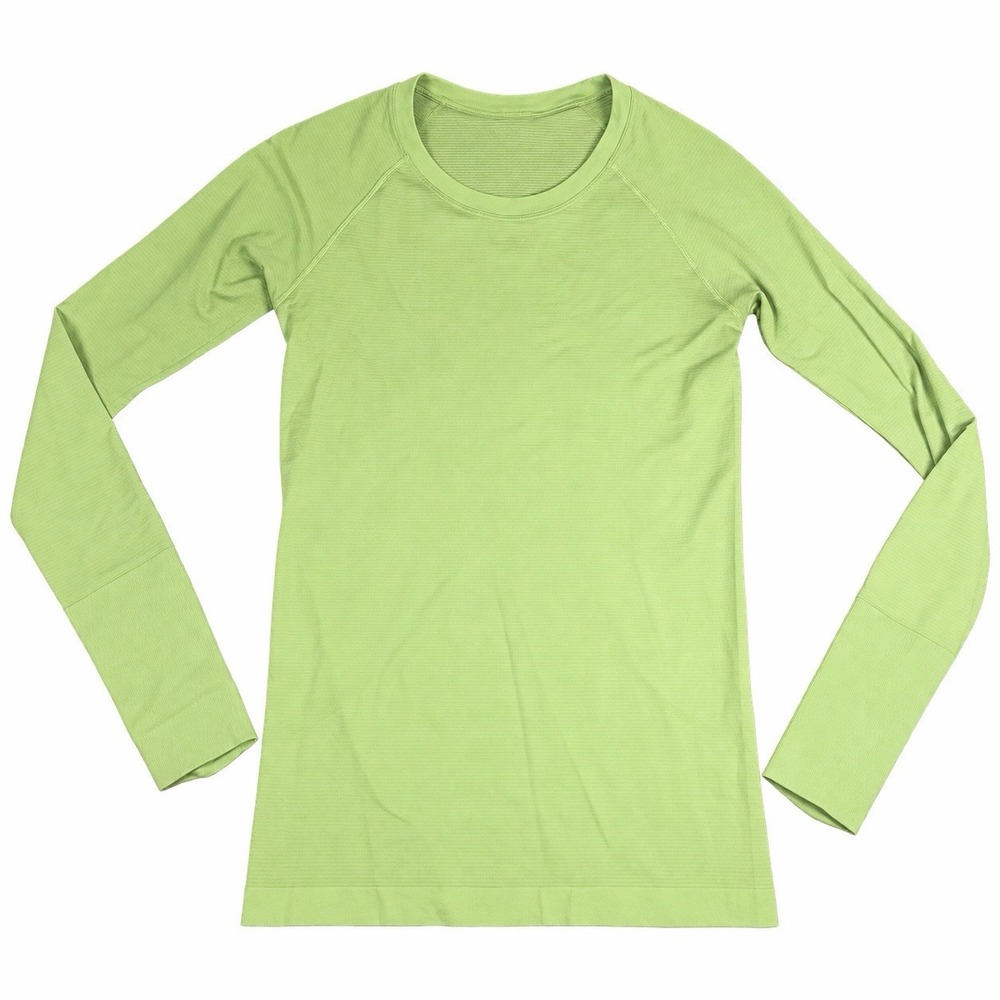 Lululemon Faded Zap Green swiftly tech 6 long sleeve